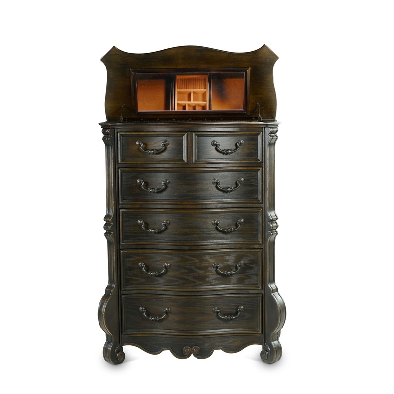 Rhapsody – Lift Top Chest – Dark Brown