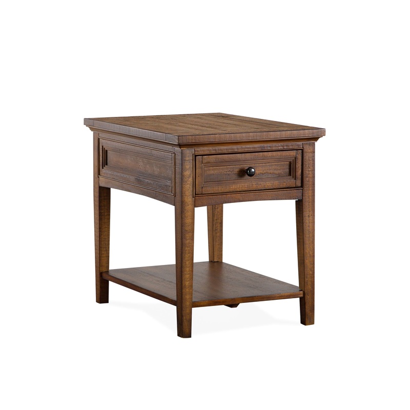 Bay Creek – Rectangular End Table – Toasted Nutmeg