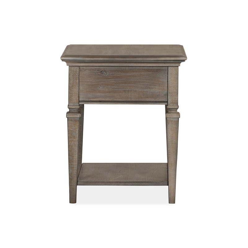 Lancaster – Rectangular End Table – Dove Tail Grey