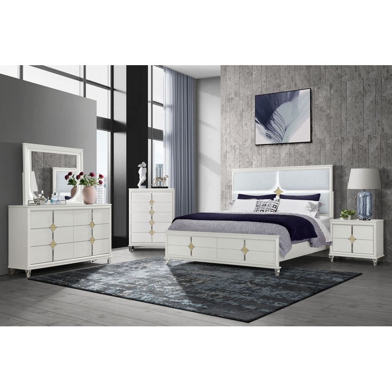 Orion – Chest – White / Gold